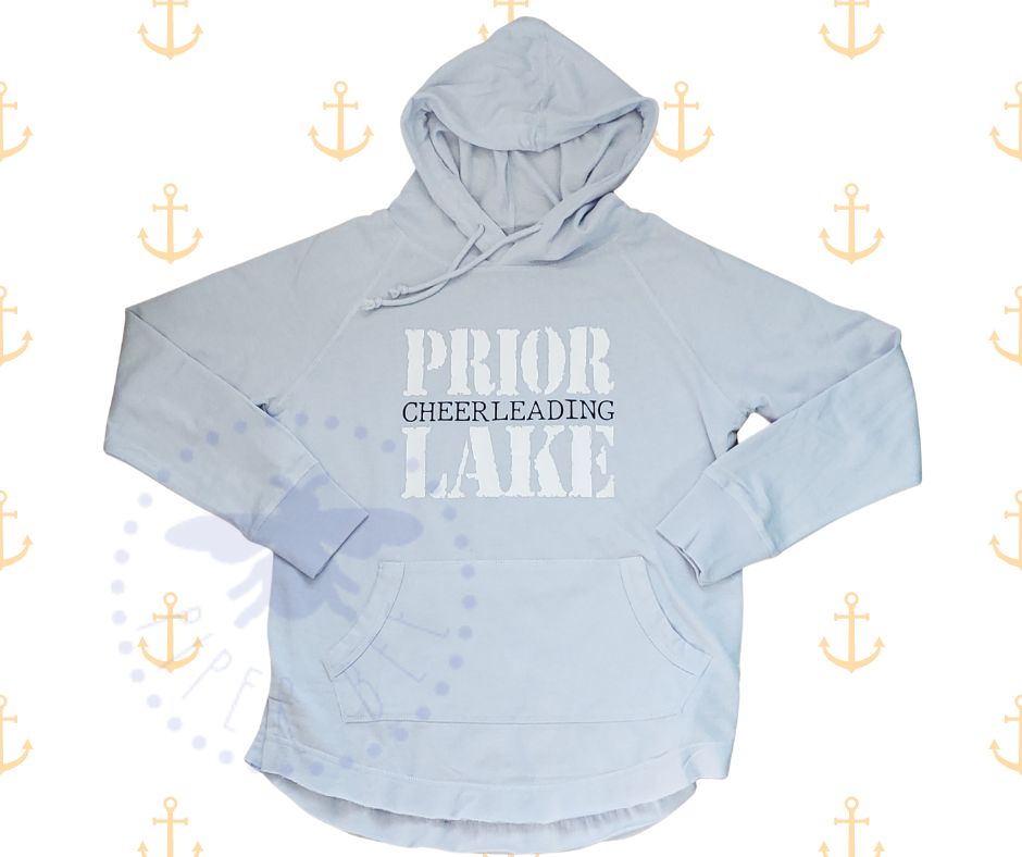 Light Blue PRIOR LAKE CHEERLEADING Hoodie