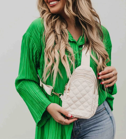 PINELOPE PUFFER BUM BAG - 3 COLORS!