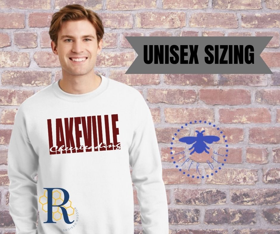 LAKEVILLE CHEERLEADING CREW NECK SWEATSHIRT