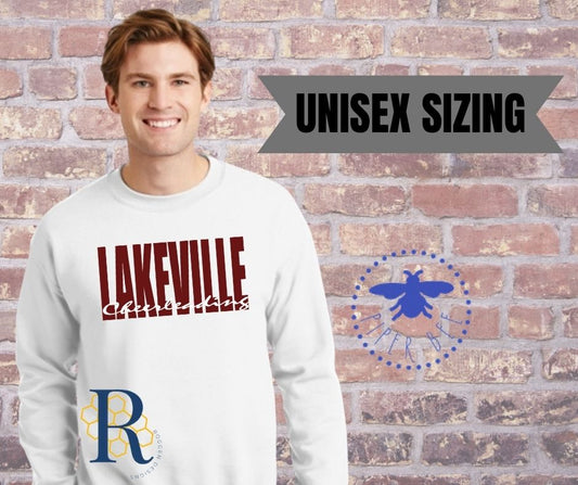 LAKEVILLE CHEERLEADING CREW NECK SWEATSHIRT