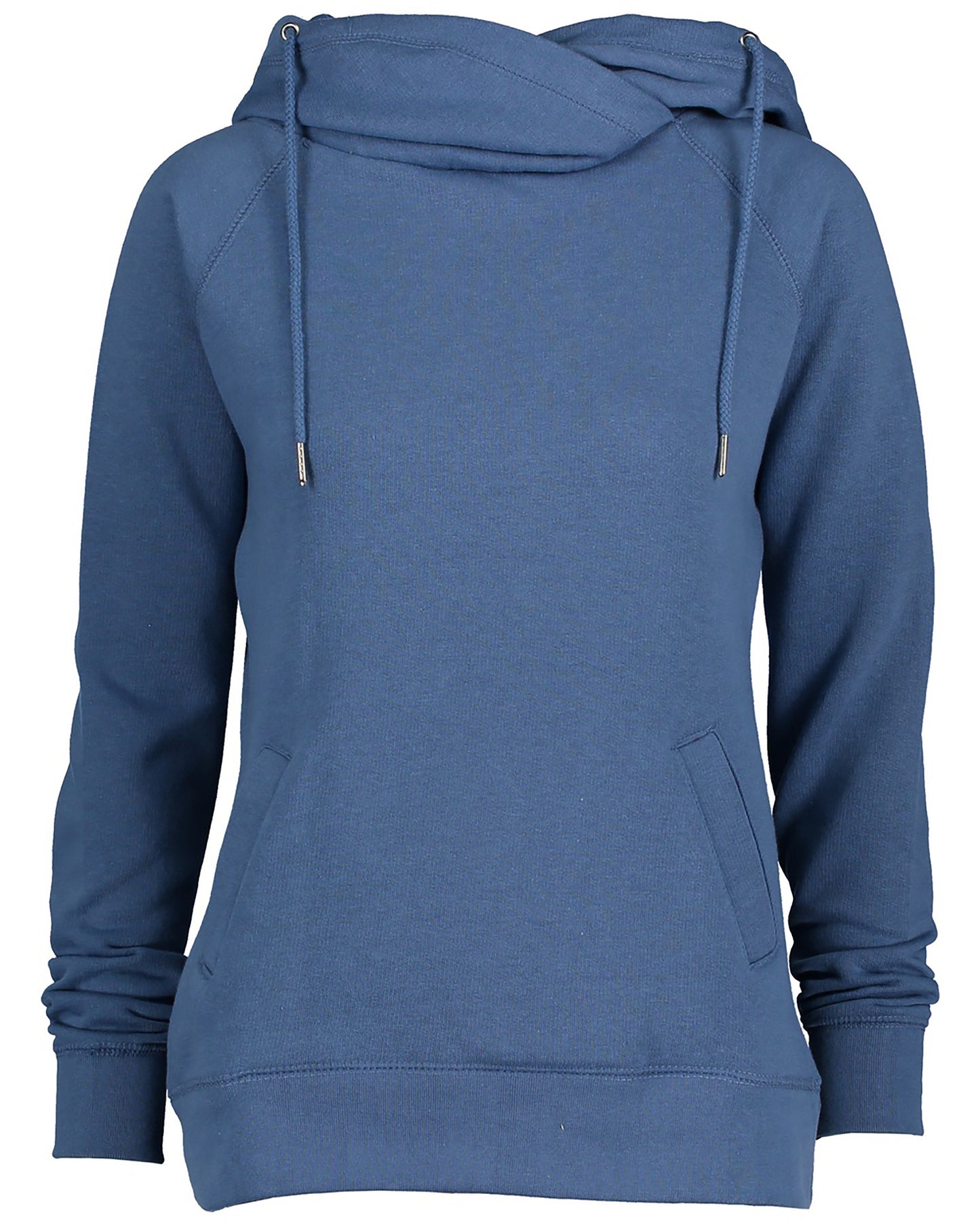 LADIES CLASSIC FLEECE FUNNEL NECK PULLOVER HOOD - 5 COLORS!