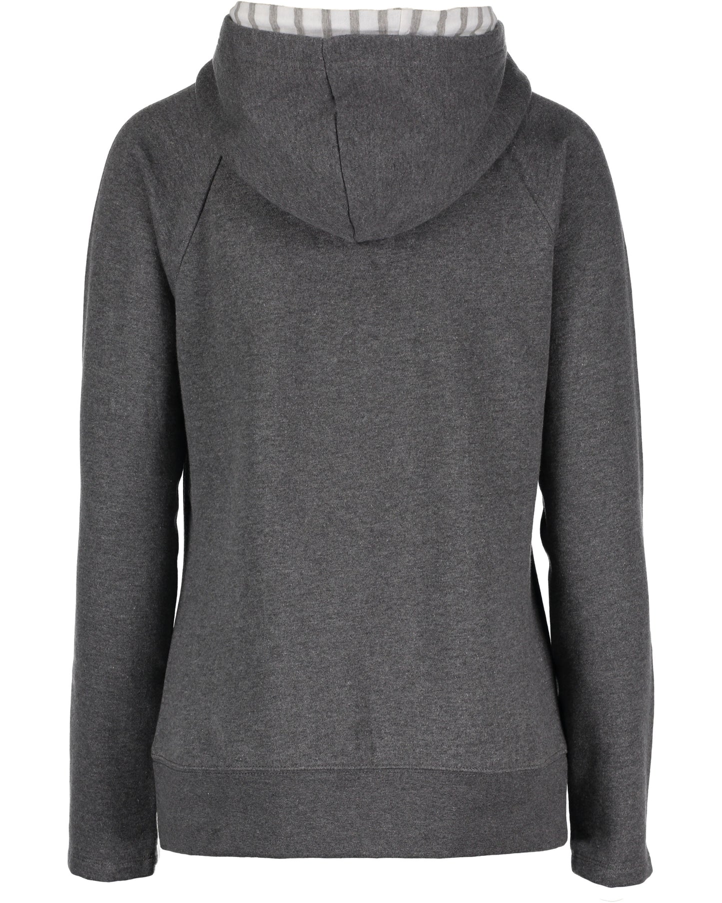 LADIES STRIPE DOUBLE HOOD PULLOVER - MULTIPLE COLORS!