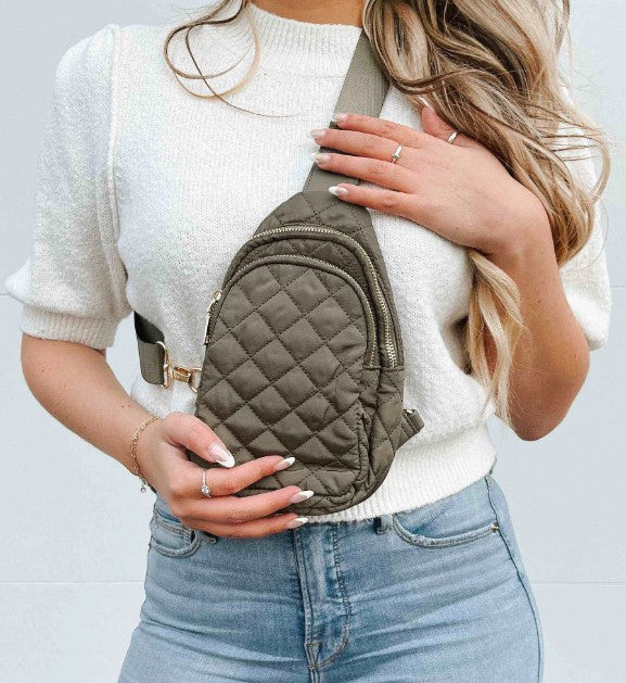 PINELOPE PUFFER BUM BAG - 3 COLORS!