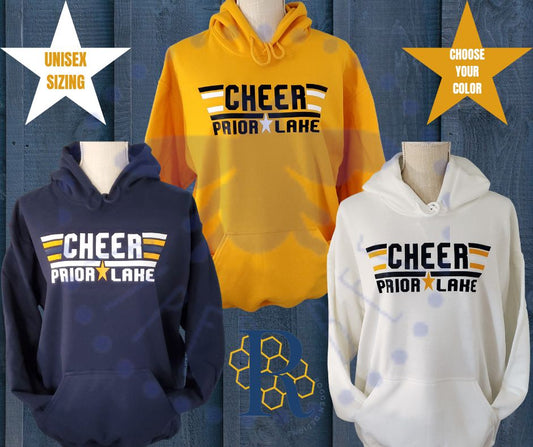 PRIOR LAKE CHEER - TOP GUN HOODIE