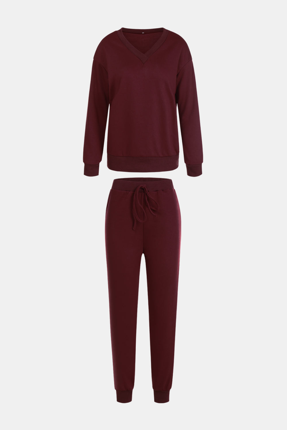 Long Sleeve Top and Pants Lounge Set